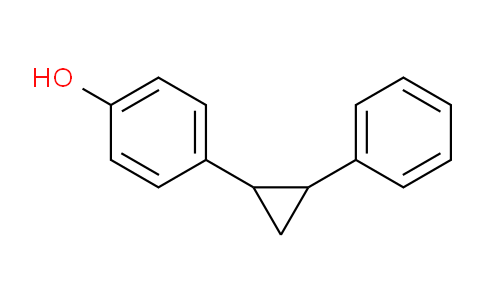 CAS No. 61078-40-8, 4-(2-phenylcyclopropyl)phenol
