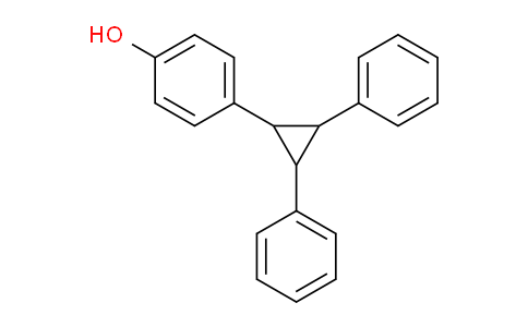 CAS No. 61078-42-0, 4-(2,3-diphenylcyclopropyl)phenol