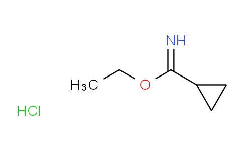 CAS No. 63190-44-3, Ethyl cyclopropanecarboximidoate hydrochloride