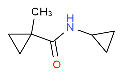 CAS No. 633317-71-2, N-cyclopropyl-1-methylcyclopropane-1-carboxamide