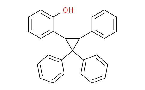 CAS No. 64024-55-1, 2-(2,2,3-triphenylcyclopropyl)phenol