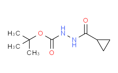 CAS No. 851295-78-8, tert-Butyl 2-(cyclopropanecarbonyl)hydrazinecarboxylate