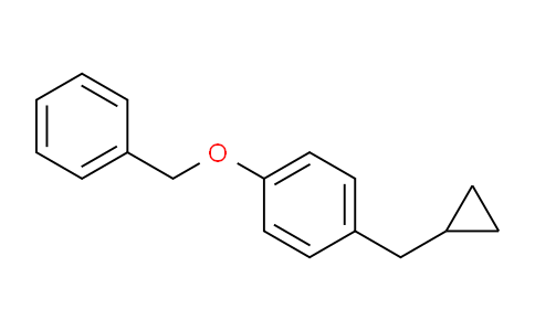 CAS No. 868699-62-1, 1-(benzyloxy)-4-(cyclopropylmethyl)benzene