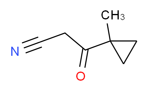 CAS No. 88485-78-3, 3-(1-Methyl-cyclopropyl)-3-oxo-propionitrile
