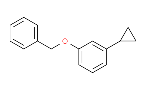 CAS No. 211495-41-9, 1-(benzyloxy)-3-cyclopropylbenzene