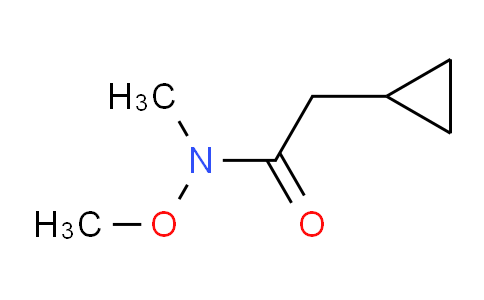 CAS No. 227322-00-1, 2-cyclopropyl-N-methoxy-N-methylacetamide