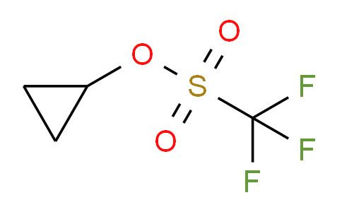 CAS No. 25354-42-1, cyclopropyl trifluoromethanesulfonate