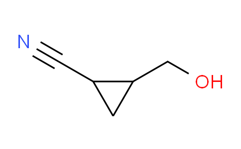 CAS No. 30491-95-3, 2-(hydroxymethyl)cyclopropane-1-carbonitrile