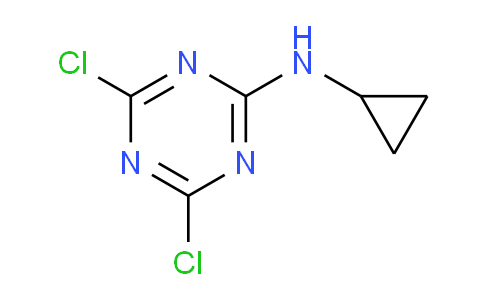CAS No. 32889-45-5, 4,6-dichloro-N-cyclopropyl-1,3,5-triazin-2-amine