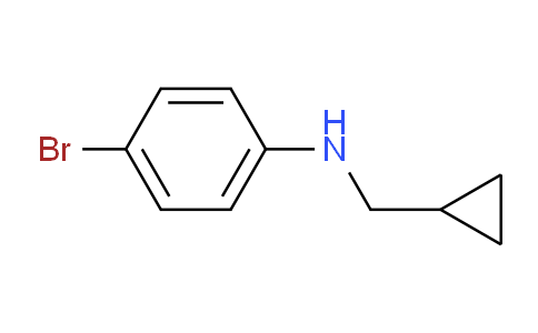 CAS No. 356539-42-9, 4-bromo-N-(cyclopropylmethyl)aniline