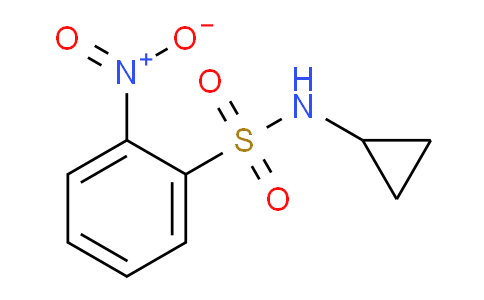 CAS No. 400839-43-2, N-Cyclopropyl-2-nitrobenzenesulfonamide