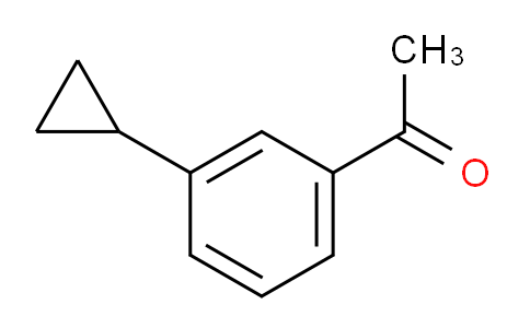 CAS No. 408359-52-4, 1-(3-cyclopropylphenyl)ethan-1-one