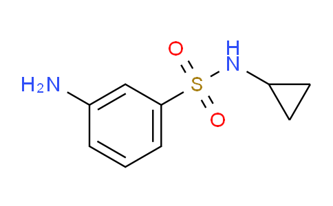 CAS No. 459434-39-0, 3-Amino-N-cyclopropylbenzenesulfonamide