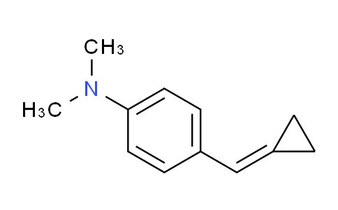 CAS No. 488800-44-8, 4-(cyclopropylidenemethyl)-N,N-dimethylaniline