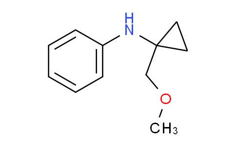 CAS No. 42540-70-5, N-(1-(methoxymethyl)cyclopropyl)aniline