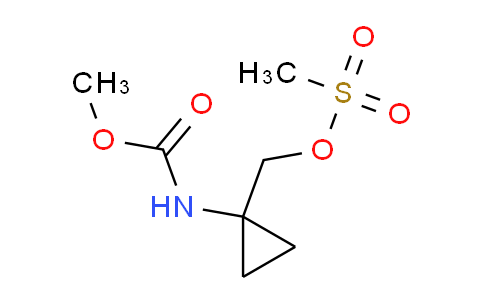 CAS No. 52618-49-2, (1-((methoxycarbonyl)amino)cyclopropyl)methyl methanesulfonate