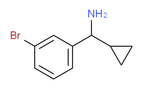 CAS No. 536694-26-5, (3-bromophenyl)(cyclopropyl)methanamine