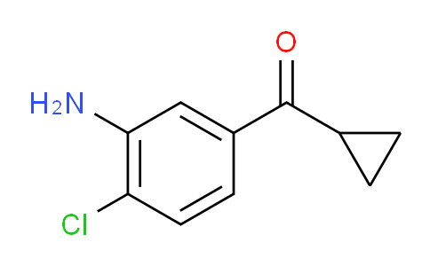 CAS No. 57189-92-1, (3-amino-4-chlorophenyl)(cyclopropyl)methanone