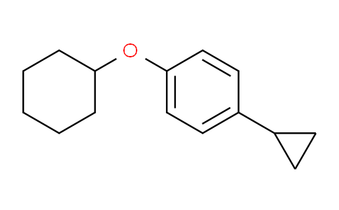 CAS No. 78945-01-4, 1-(cyclohexyloxy)-4-cyclopropylbenzene