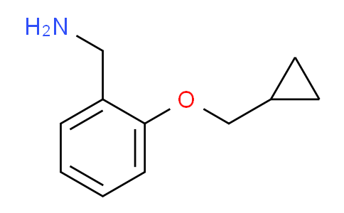 CAS No. 771572-58-8, (2-(Cyclopropylmethoxy)phenyl)methanamine
