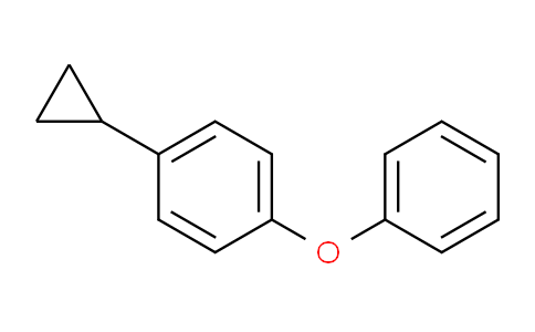 CAS No. 77197-92-3, 1-cyclopropyl-4-phenoxybenzene