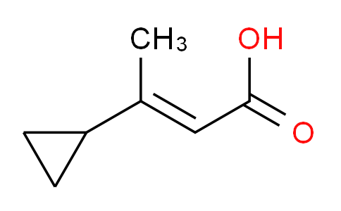 CAS No. 766-68-7, 3-Cyclopropylbut-2-enoic acid