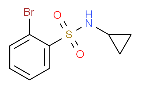 CAS No. 951883-93-5, 2-Bromo-N-cyclopropylbenzenesulfonamide