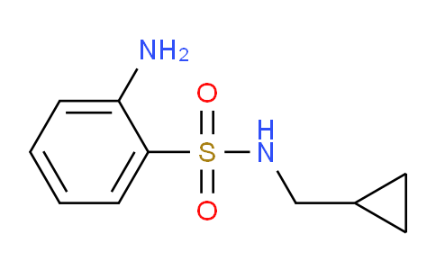 CAS No. 954259-78-0, 2-amino-N-(cyclopropylmethyl)benzenesulfonamide