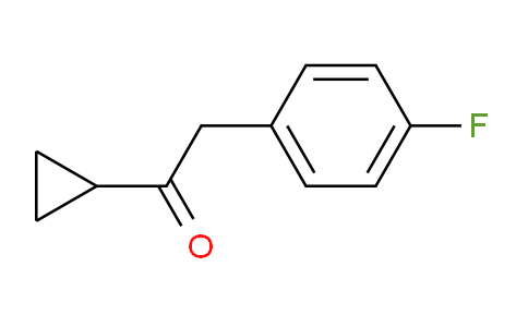 CAS No. 1071842-61-9, 1-cyclopropyl-2-(4-fluorophenyl)ethan-1-one
