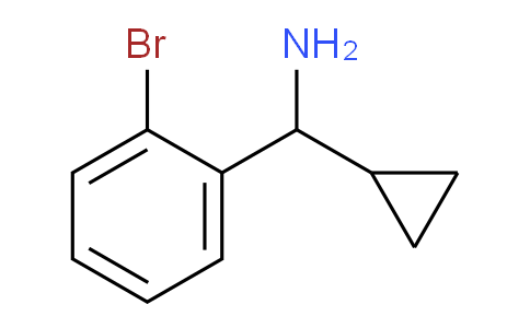 CAS No. 1270398-63-4, (2-bromophenyl)(cyclopropyl)methanamine