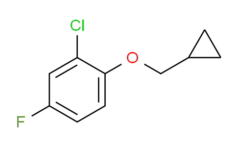 CAS No. 1314985-41-5, 2-chloro-1-(cyclopropylmethoxy)-4-fluorobenzene