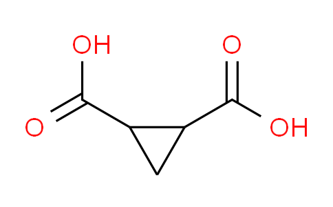 CAS No. 1489-58-3, cyclopropane-1,2-dicarboxylic acid