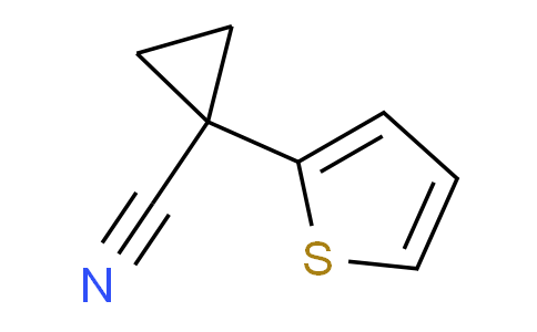 CAS No. 162959-93-5, 1-Thien-2-ylcyclopropanecarbonitrile