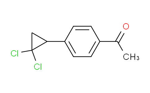 CAS No. 40641-93-8, 1-(4-(2,2-Dichlorocyclopropyl)phenyl)ethanone