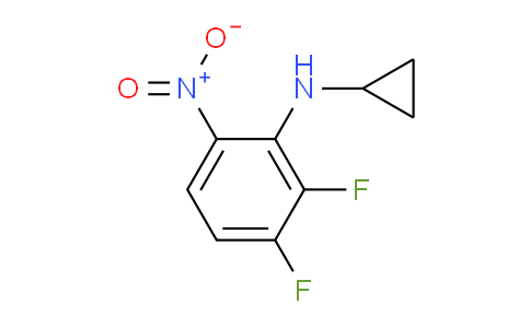 CAS No. 1249882-57-2, N-Cyclopropyl-2,3-difluoro-6-nitroaniline