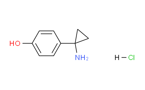 MC757781 | 1266158-02-4 | 4-(1-Aminocyclopropyl)phenol hydrochloride
