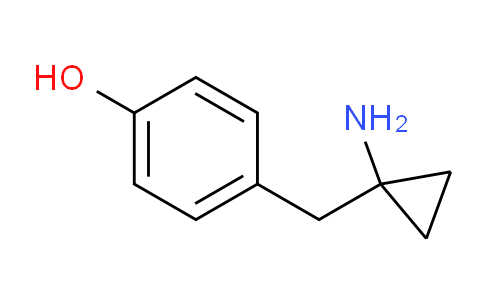 CAS No. 869535-77-3, 4-((1-aminocyclopropyl)methyl)phenol