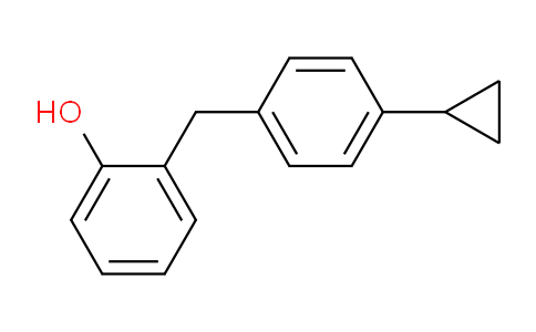 CAS No. 875109-33-4, 2-(4-cyclopropylbenzyl)phenol