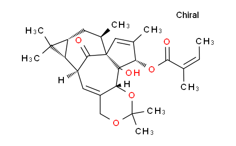 87980-68-5 | Ingenol-5,20-acetonide-3-O-angelate