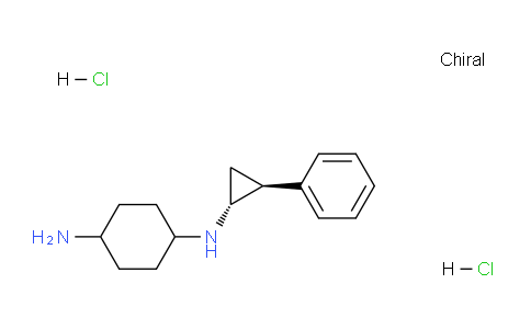 CAS No. 1431326-61-2, N1-((1R,2S)-2-phenylcyclopropyl)cyclohexane-1,4-diamine dihydrochloride