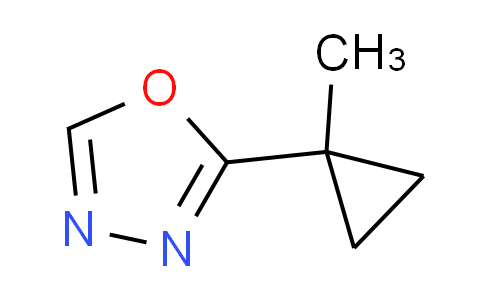 CAS No. 353238-51-4, 2-(1-methylcyclopropyl)-1,3,4-oxadiazole