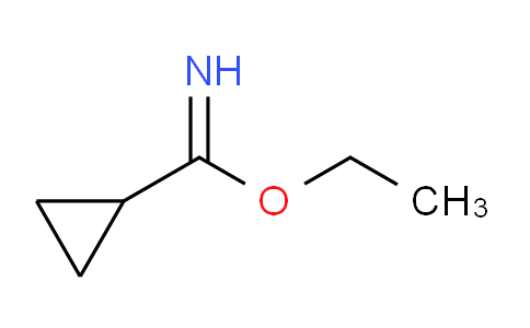 CAS No. 52186-76-2, ethyl cyclopropanecarbimidate