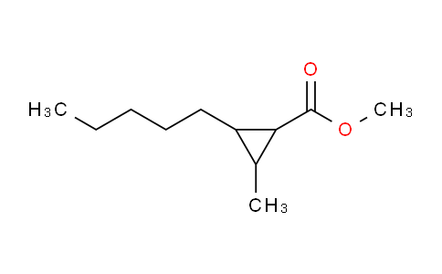 CAS No. 61452-46-8, methyl 2-methyl-3-pentylcyclopropane-1-carboxylate