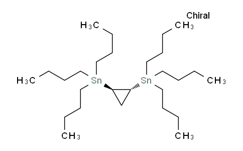 CAS No. 832132-82-8, (1R,2R)-1,2-bis(tributylstannyl)cyclopropane