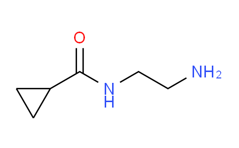 CAS No. 53673-05-5, N-(2-Aminoethyl)cyclopropanecarboxamide