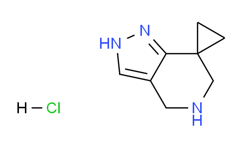 CAS No. 1028320-39-9, 2',4',5',6'-Tetrahydrospiro[cyclopropane-1,7'-pyrazolo[4,3-c]pyridine] hydrochloride