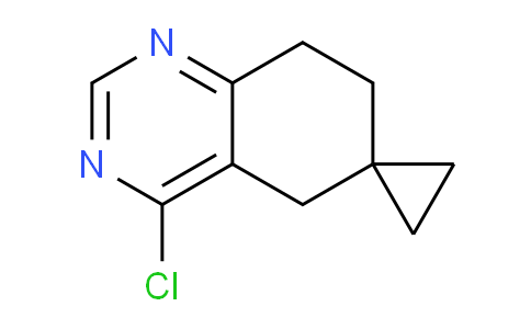 CAS No. 1256955-42-6, 4'-Chloro-7',8'-dihydro-5'H-spiro[cyclopropane-1,6'-quinazoline]