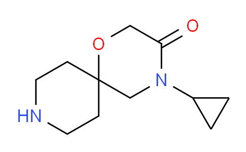 CAS No. 1375142-88-3, 4-Cyclopropyl-1-oxa-4,9-diazaspiro[5.5]undecan-3-one