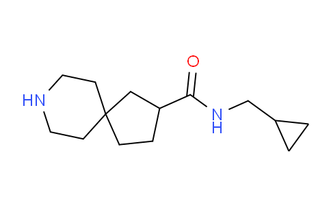 CAS No. 1422065-01-7, N-(Cyclopropylmethyl)-8-azaspiro[4.5]decane-2-carboxamide