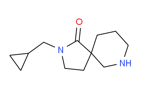 CAS No. 1422069-83-7, 2-(Cyclopropylmethyl)-2,7-diazaspiro[4.5]decan-1-one